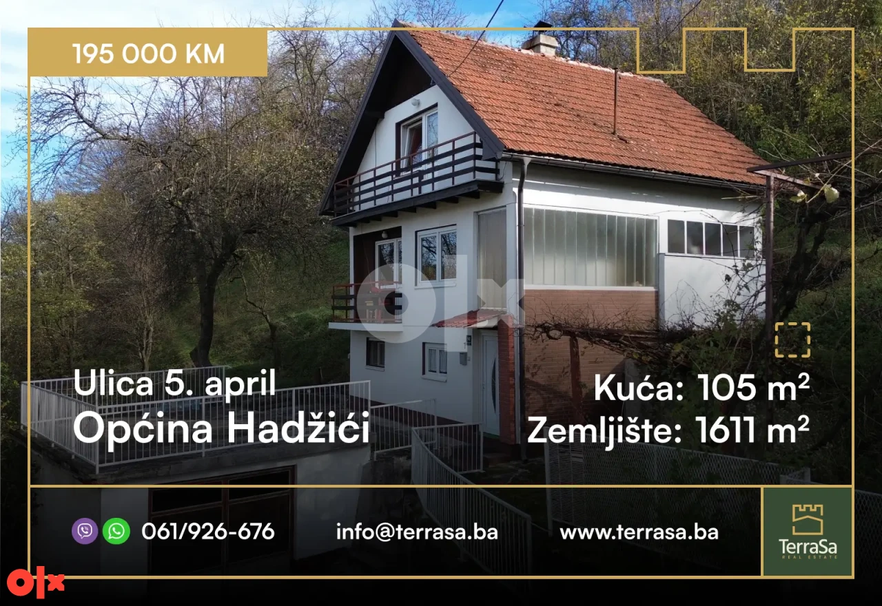 Kuća 105 m2/ Hadžići
