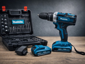 Aku Bušilica MAKITA 48V/4.0Ah (Udarna-Čekić) sa Alatom