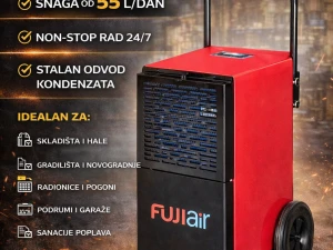 Odvlaživači Fuji PROFI Isušivač 55lit/dan zraka Odvlaživač AKCIJA