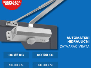 GIGA.BA AUTOMATSKI HIDRAULICNI ZATVARAC VRATA 85-100 KG