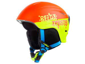 Dječija kaciga za skijanje-Twister Relax-S-Orange-žuta
