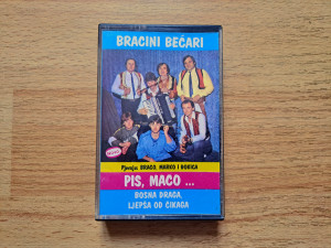 AUDIO KASETA -IZVORNA GRUPA  BRACINI BECARI  PIS MACO