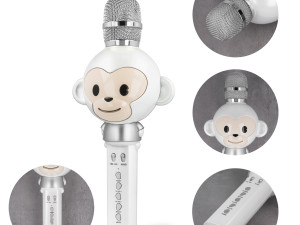 maXlife MX-100 Karaoke bež mikrofonom sa zvučnikom