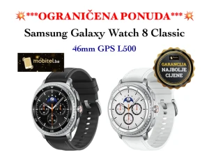 Sat Samsung Galaxy Watch 8 Classic GPS White i Black L500 NOVO