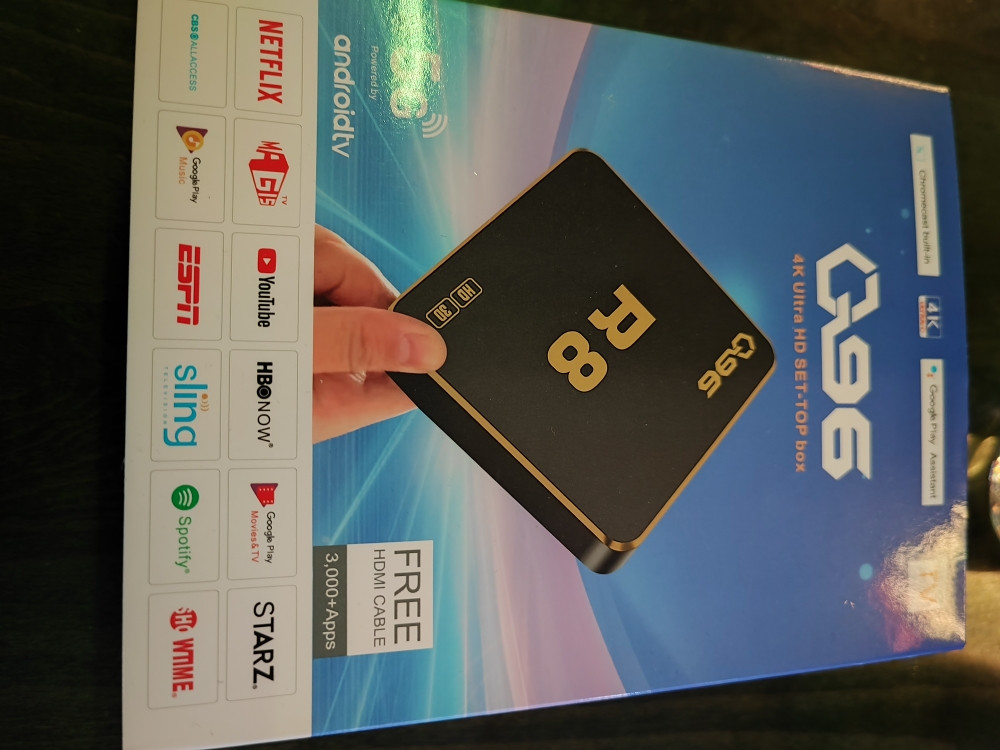 Android TV box Q96  sa besplatnim programima--detaljno!
