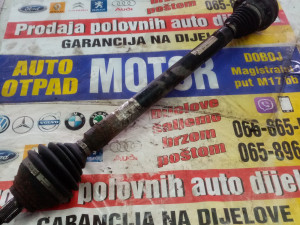Poluosovina desna vw pasat 7 2.0 tdi 1K0407272RB md227
