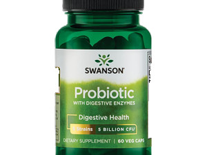 SWANSON HEALTH PROBIOTIC WITH DIGESTIVE ENZYMES
