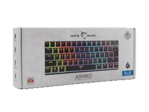 AKCIJA TIPKOVNICA / TASTATURA GAMING WHITE SHARK ASHIKO