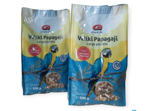 Hrana za ukrasne ptice - Veliki papagaji