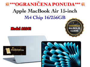Apple MacBook Air 15-inch M4 2025 16GB RAM 256GB SSD A3241