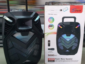 Bluetooth zvucnik 15" karaoke sa mikrofonom 2 mikrofona