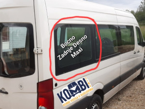 Staklo sajba bocno Z.D / Crafter i Sprinter / DIJELOVI