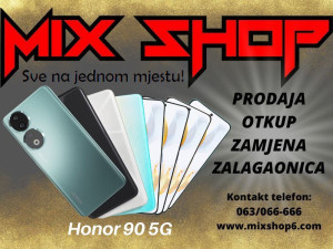 HONOR 90 5G Crni + POKLON 8GB/256GB *NOVOO*Garancija*