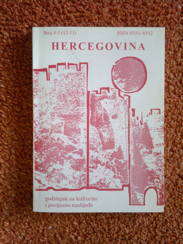 Casopis Hercegovina (dva broja)