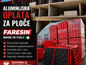 OPLATA ALUMINIJSKA NOVA FARESIN ALUTEC