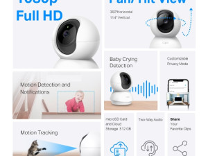 Kamera TP-LINK TAPO C200 WIFI