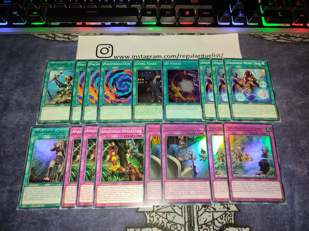Yu-gi-oh karte - Amazoness deck - yugioh - Karte za igru - OLX.ba