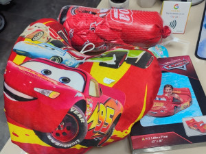 Jastuk srce, Mc Queen, jurić auta  autici igracke