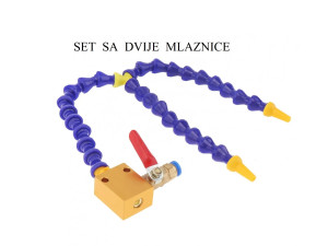 Crijevo za rashladnu tecnost SET sa dvije mlaznice CNC