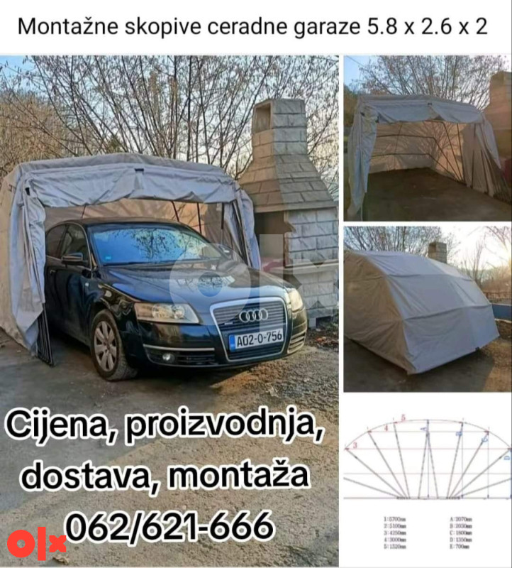 GARAŽA montažna NOVA 1500 KM, proizvodnja. 7