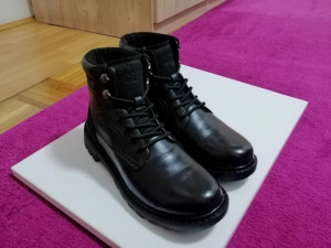 Čizme 'CAT' vrhunska prirodna koža Made in Vietnam