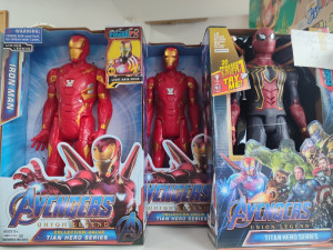 AVENGERS Iron Man AVANGERS, JUNACI, igračke Spider man