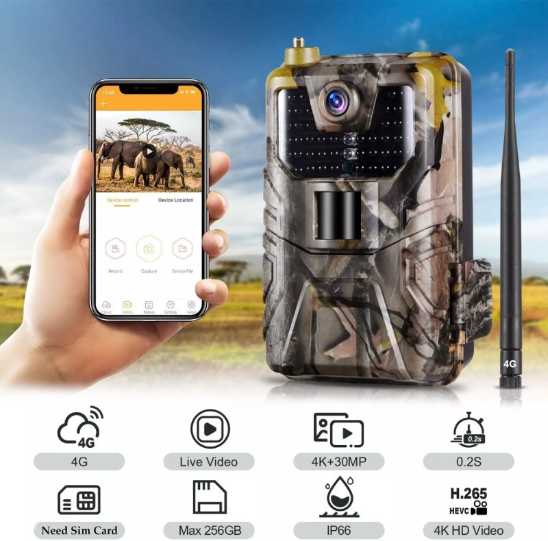 AKCIJA LOVACKE KAMERE LOVACKA OPREMA 4g live kamere uzivo gledanj