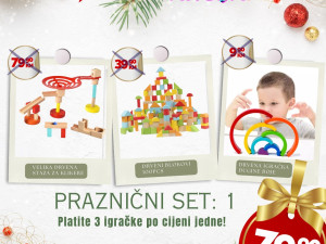 DRVENE IGRAČKE: Velika Staza za Klikere
