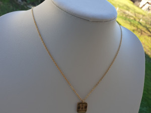 Ženski lančić s privjeskom, hirurški čelik