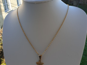 Ženski lančić s privjeskom, hirurški čelik