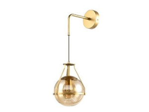 Zidna lampa 1xE14 Parma ML-6196-1W zlatna