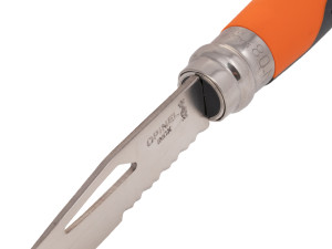 LOVAČKI NOŽ OPINEL INOX 8 SURVIVAL ORANŽ 1577