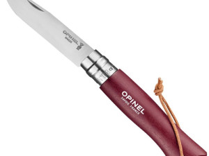 LOVAČKI NOŽ OPINEL INOX 8 COLORAMA BURGUNDY 2213