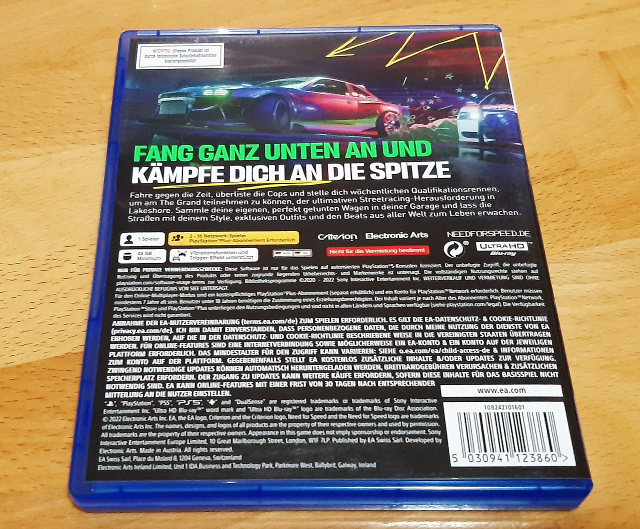 NFS UNBOUND PS5