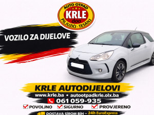 CITROEN DS3 1.6 E HDI DIJELOVI KRLE AUTOOTPAD AUTO OTPAD