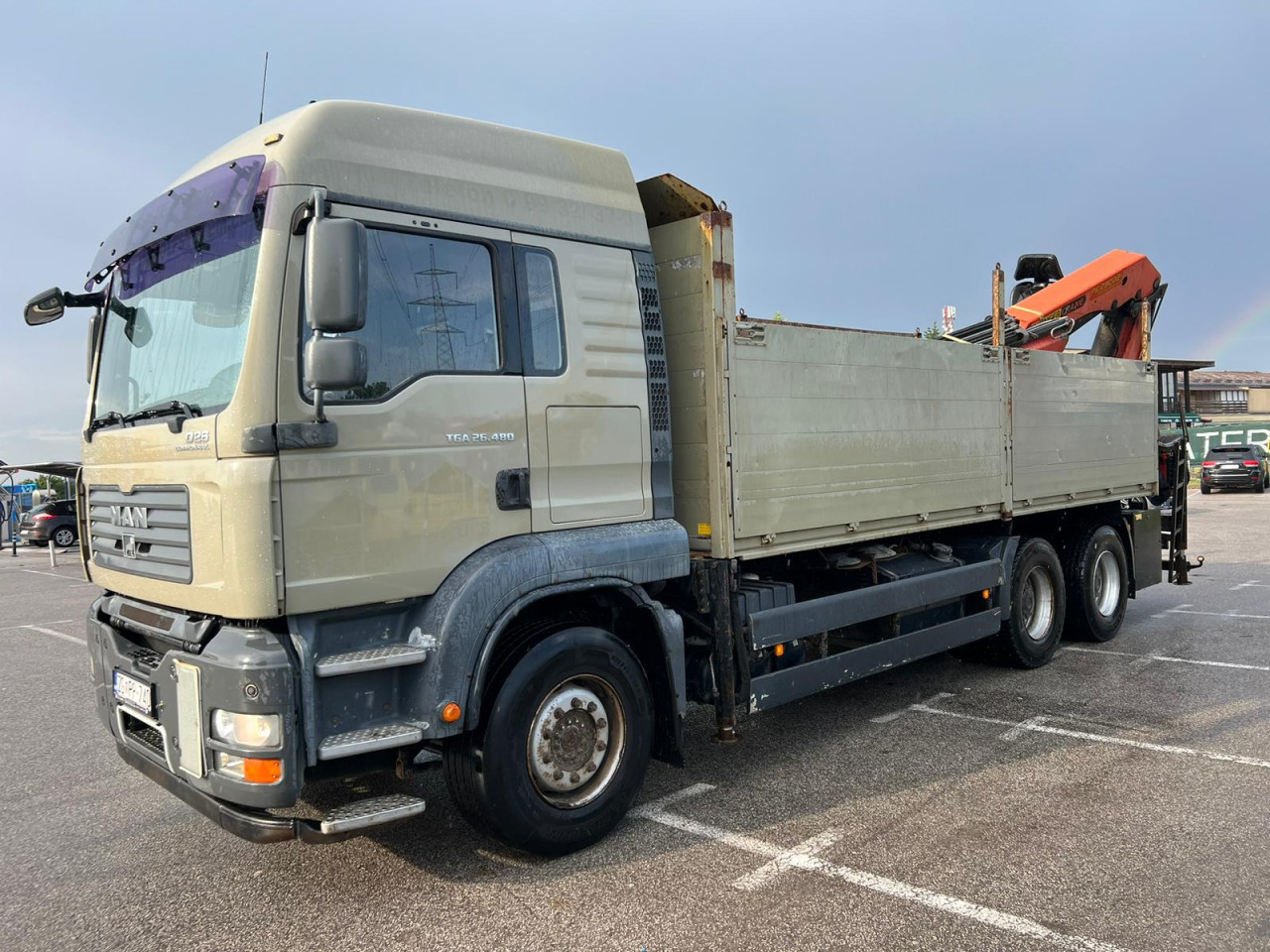 MAN 33.480 6x4 Sanduk kran PK 29000 Zagreb