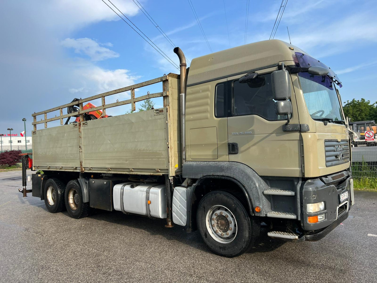 MAN 33.480 6x4 Sanduk kran PK 29000 Zagreb