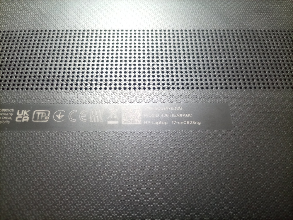 Laptop HP 17-cn0623ng (Dijelovi)