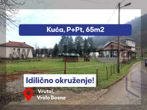 LOCUS: Kuća na parceli 2.990m2, Vrelo Bosne, Ilidža