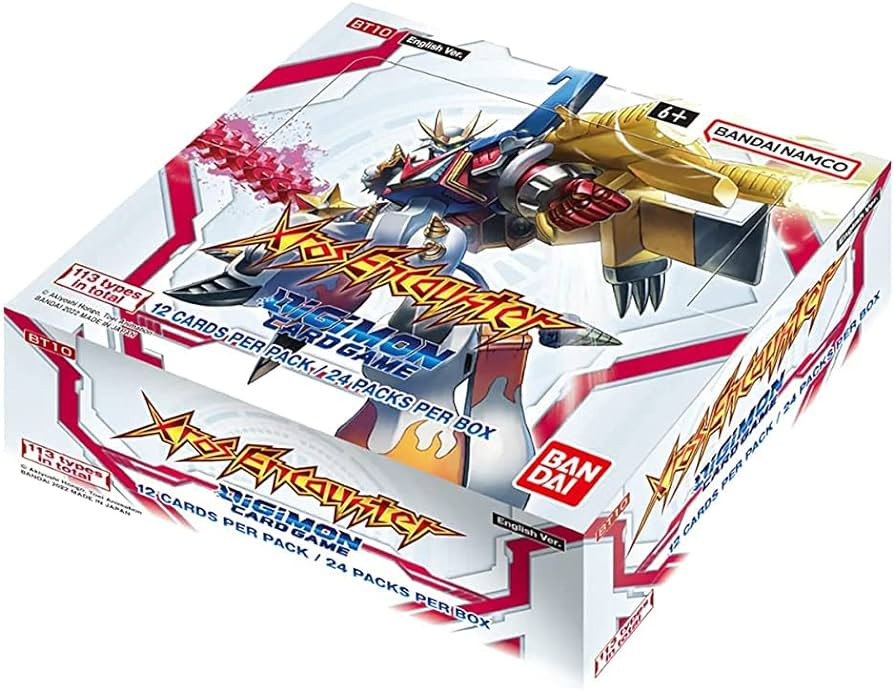 Digimon karte Bt10 Booster box