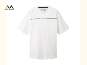 Tom Tailor Majica Logo Print 10103780310-20000