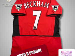 BECKHAM 7 retro dres MANCHESTER UNITED sezona 2002/04
