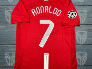RONALDO 7 retro dres MANCHESTER UNITED finale Lige prvaka 2008