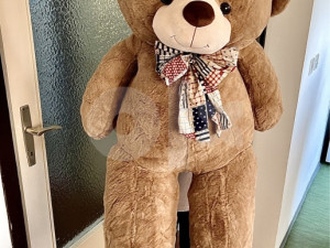 VELIKI SMEĐI 125CM MEDO PLIŠANI IGRAČKA POKLON MEDVJED