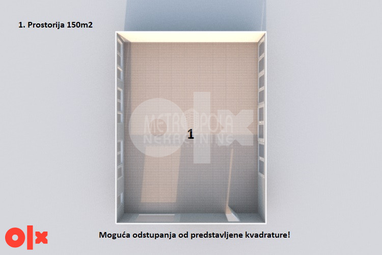 Poslovni prostor u prizemlju kod Katedrale, Centar 8