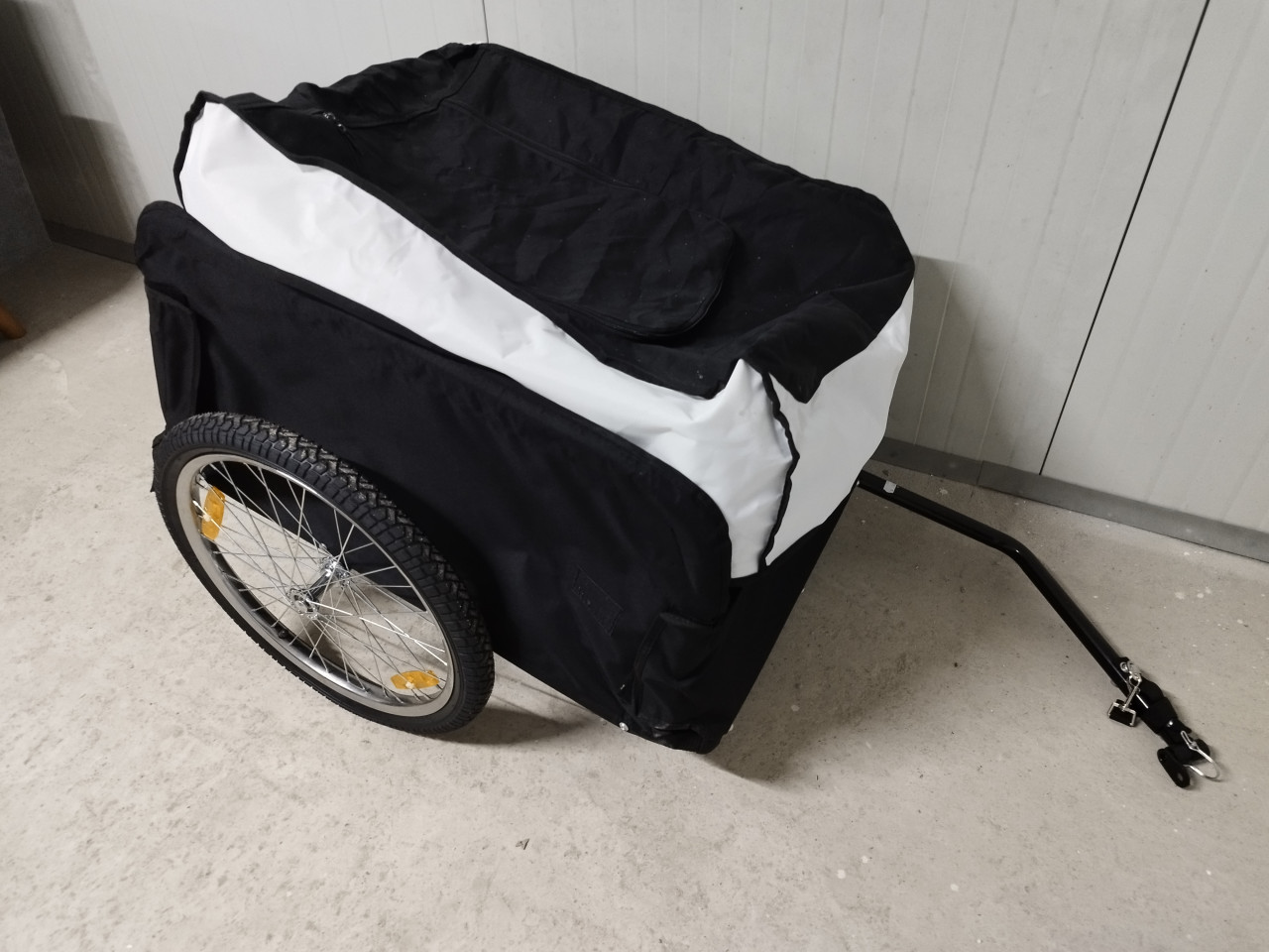HOMCOM prikolica za biciklo, max teret 40kg
