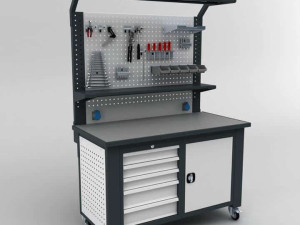 Metalni radni stol Nano Bodur (NO:65)