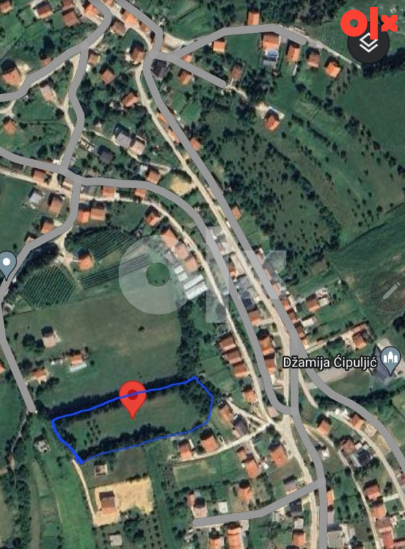 Placevi 409-930m2 na prodaju Čipuljić Bugojno 2