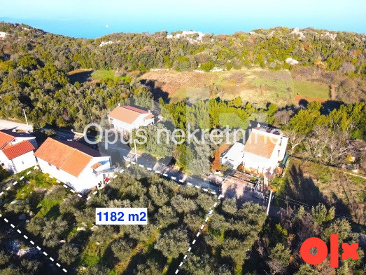 OSOBJAVA, PELJESAC- gradevinsko zemljiste 1182 m² - Изглед 2