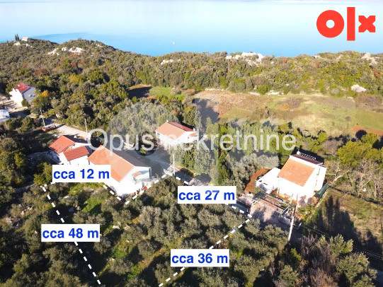 OSOBJAVA, PELJESAC- gradevinsko zemljiste 1182 m² - Изглед 3